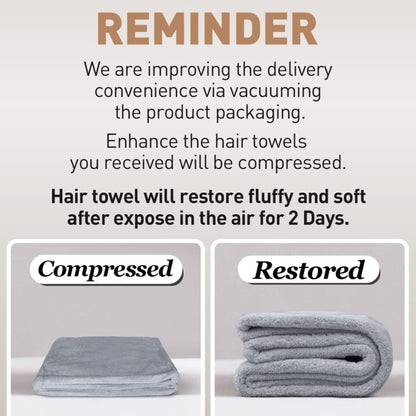 Ladies Bath Towel Wrap Set